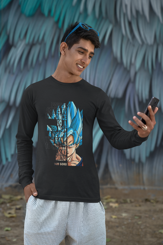 Men’s Full Sleeve T-Shirt | Goku