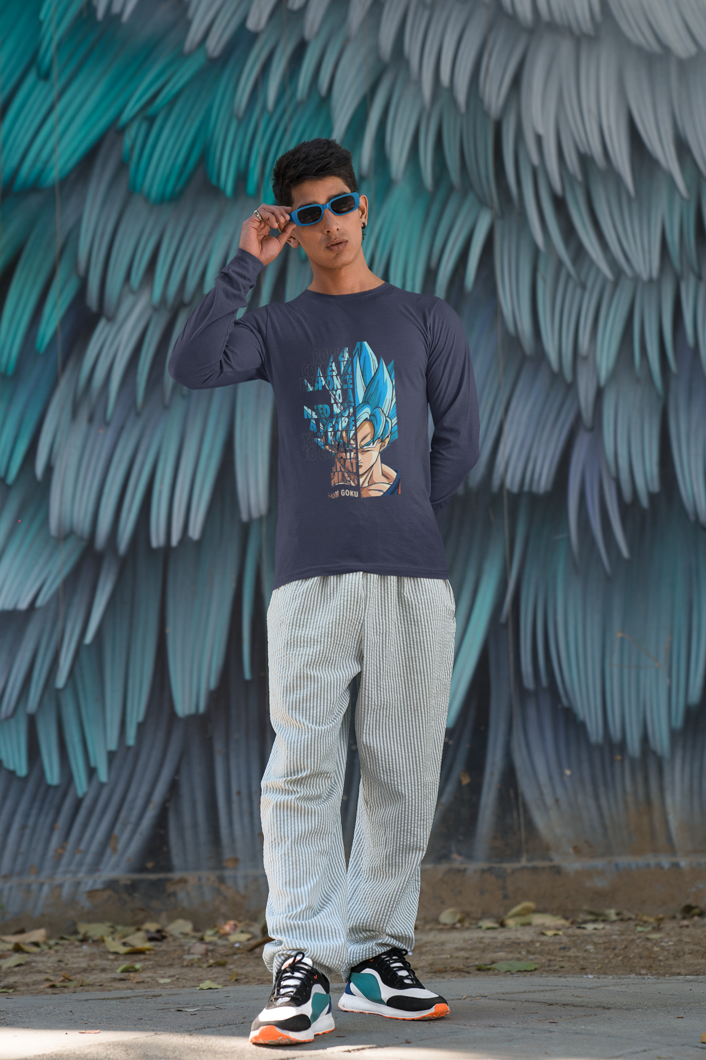 Men’s Full Sleeve T-Shirt | Goku